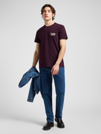 BARBATI - Lee Tricou Plum Regular Barbati