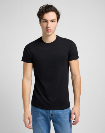 BARBATI - Lee Tricou (Set) Negru  Barbati