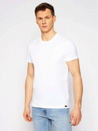 IMBRACAMINTE - Lee Tricou (Set) Alb Fitted Barbati
