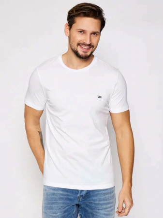 IMBRACAMINTE - Lee Tricou Alb Regular Barbati