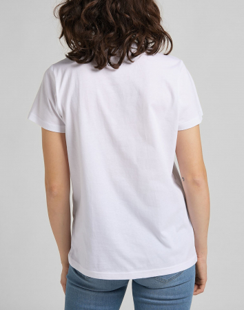 Lee Tricou Alb Regular Femei [2]