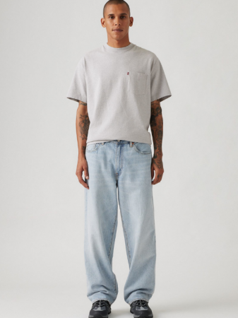 Baggy - Levi's Blugi Albastri Deschisi 578 Baggy Barbati
