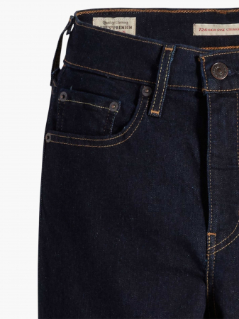 Levi's Blugi Indigo 724 Straight Femei [6]