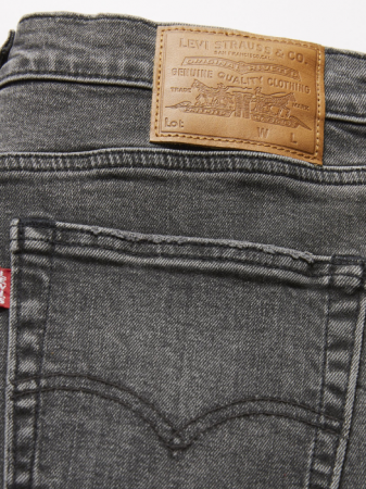 Levi's Blugi Gri Inchis 514 Straight Barbati [5]