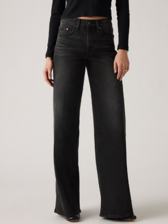 Levi's Женские Джинсы Тёмные Серые 728 Wide Leg [4]