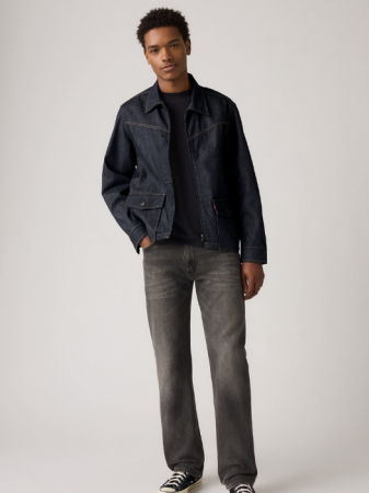 BARBATI - Levi's Blugi Gri Deschis 555 Relaxed Straight Barbati