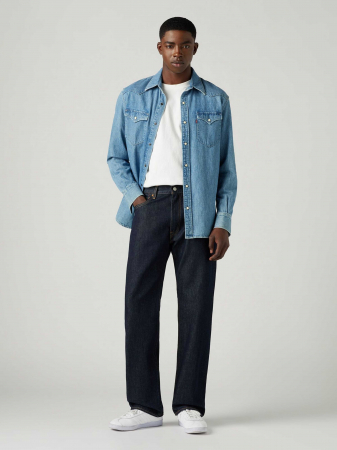 Levi's Blugi Indigo 555 Relaxed Straight Barbati [4]