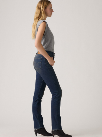Levi's Blugi Navy 724 Straight Femei [2]