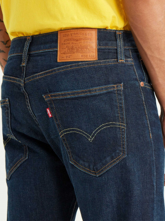Levi's Мужские Джинсы Темно-Синие 512 Slim Taper [3]