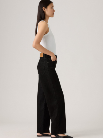 Levi's Blugi Negri Baggy Dad Baggy Femei [1]