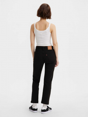 Levi's Blugi Negri 501 CROP Straight Femei [1]