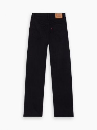 Levi's Blugi Negri Ribcage Full Length Straight Femei [8]