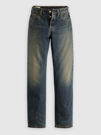 Levi's Blugi Albastri 501 Straight Femei [5]