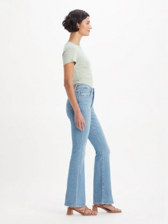 Levi's Blugi Albastri Deschisi 726 Flare Femei [7]