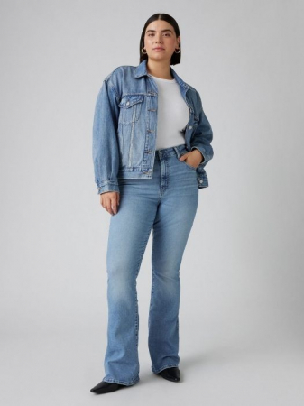 Levi's Blugi Albastri Deschisi 726 Flare Femei [14]