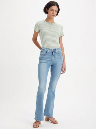 Levi's Blugi Albastri Deschisi 726 Flare Femei [13]