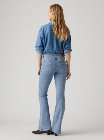Levi's Blugi Albastri Deschisi 726 Flare Femei [3]
