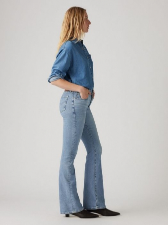 Levi's Blugi Albastri Deschisi 726 Flare Femei [6]