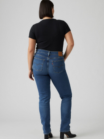 Levi's Blugi Albastri Deschisi 724 Straight Femei [8]