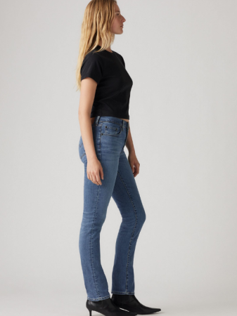 Levi's Blugi Albastri Deschisi 724 Straight Femei [2]