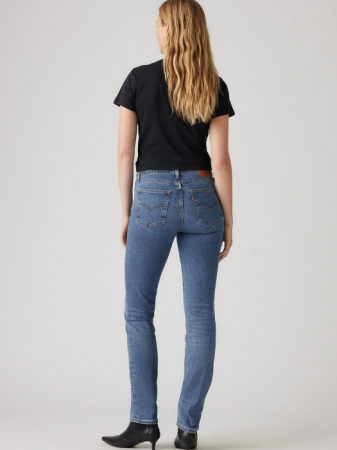 Levi's Blugi Albastri Deschisi 724 Straight Femei [3]
