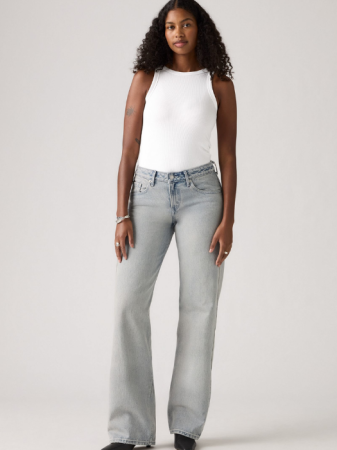FEMEI - Levi's Blugi Albastri Low Loose Loose Femei