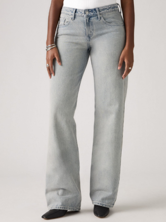 Levi's Blugi Albastri Low Loose Loose Femei [2]
