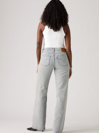 Levi's Blugi Albastri Low Loose Loose Femei [3]