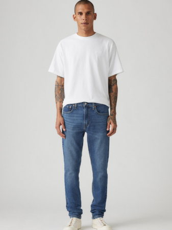 Slim - Levi's Blugi Albastri 512 Slim Taper Barbati