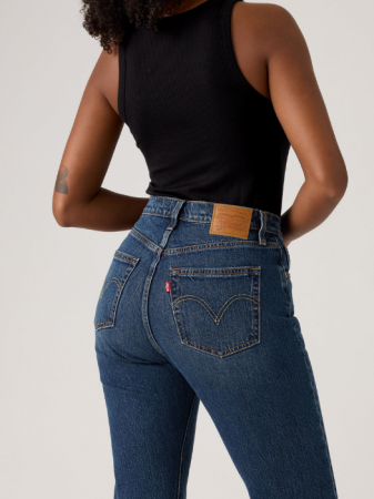 Levi's Blugi Navy 501 Curve Straight Femei [4]