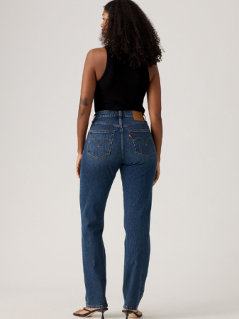 Levi's Blugi Navy 501 Curve Straight Femei [5]
