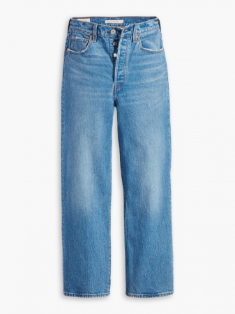 Levi's Blugi Albastri RIBCAGE Straight Femei [4]