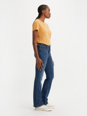 Levi's Blugi Albastri 725 Bootcut Femei [11]