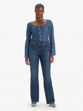 FEMEI - Levi's Blugi Albastri 725 Bootcut Femei