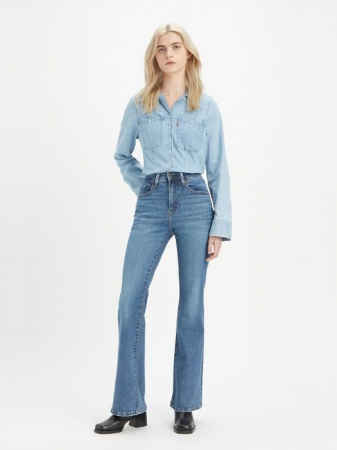 Levi's Blugi Albastri 726 Flare Femei [2]