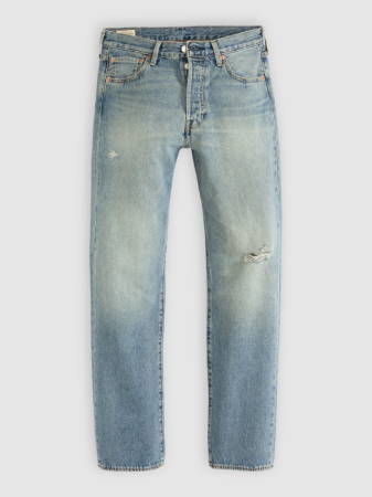 Levi's Blugi Albastri 501 Regular Barbati [6]