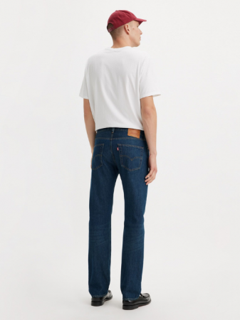 Levi's Blugi Albastri 501 Regular Barbati [3]