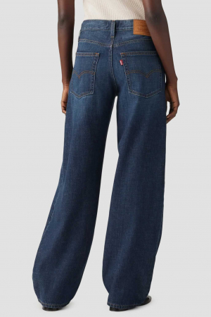 FEMEI - Levi's Blugi Albastri Baggy Dad Baggy Femei
