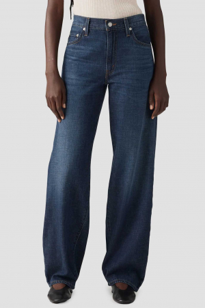 FEMEI - Levi's Blugi Albastri Baggy Dad Baggy Femei