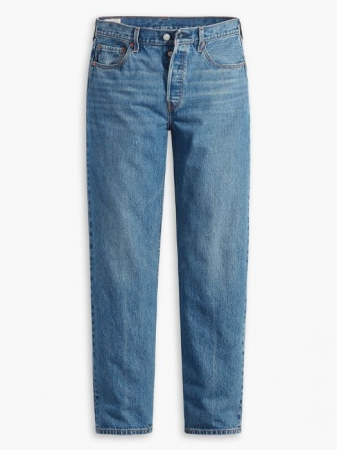Levi's Blugi Gri Inchis 501 90 Straight Femei [7]