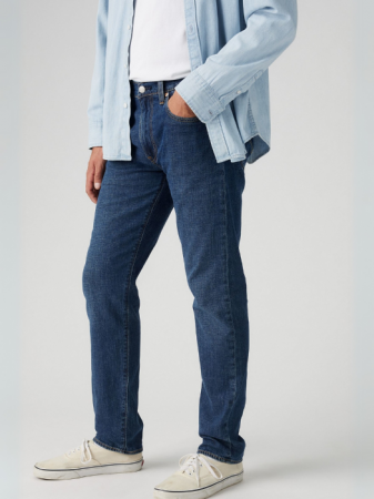 Levi's Blugi Navy 502 Tapered Barbati [3]