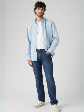 Levi's Blugi Navy 502 Tapered Barbati [5]