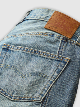 Levi's Blugi Albastri 501 Straight Femei [5]