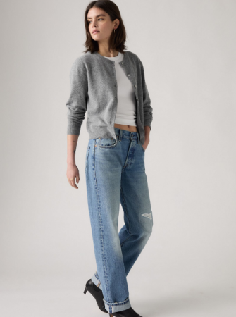 Levi's Blugi Fresh Plan Selvedge 501 90 Straight Femei [4]