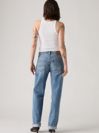 Levi's Blugi Fresh Plan Selvedge 501 90 Straight Femei [3]
