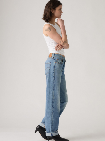Levi's Blugi Fresh Plan Selvedge 501 90 Straight Femei [1]