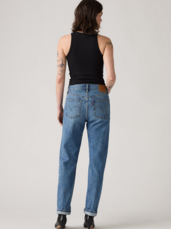 Levi's Blugi Navy 501 Straight Femei [3]
