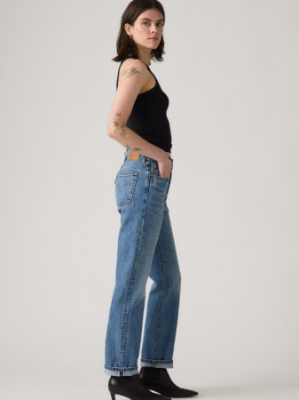Levi's Blugi Navy 501 Straight Femei [1]