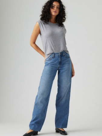 Levi's Blugi Albastri Baggy Dad Loose Femei [3]
