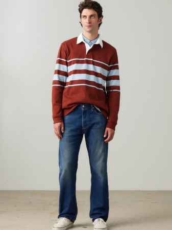 BARBATI - Levi's Blugi Albastri 501 Regular Barbati